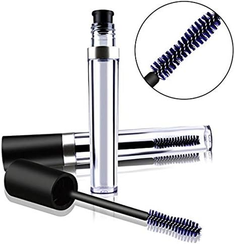 Onwon 4 Pcs 8 Ml Empty Mascara Tubes with Eyelash Wand, Rubber Inserts and Funnels for Castor Oil, Ideal Kit for DIY Cosmetics, Includes 4 Tubes, 4 Rubber Inserts and 4 Funnels image number 4
