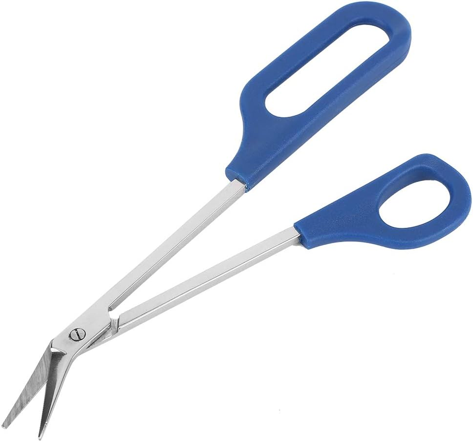 Long Handled Toenail Scissors Clippers Easy Reach Handle Unque Design Ergonomic Cuticle Scissor Ingrown Toenail for Seniors image number 5