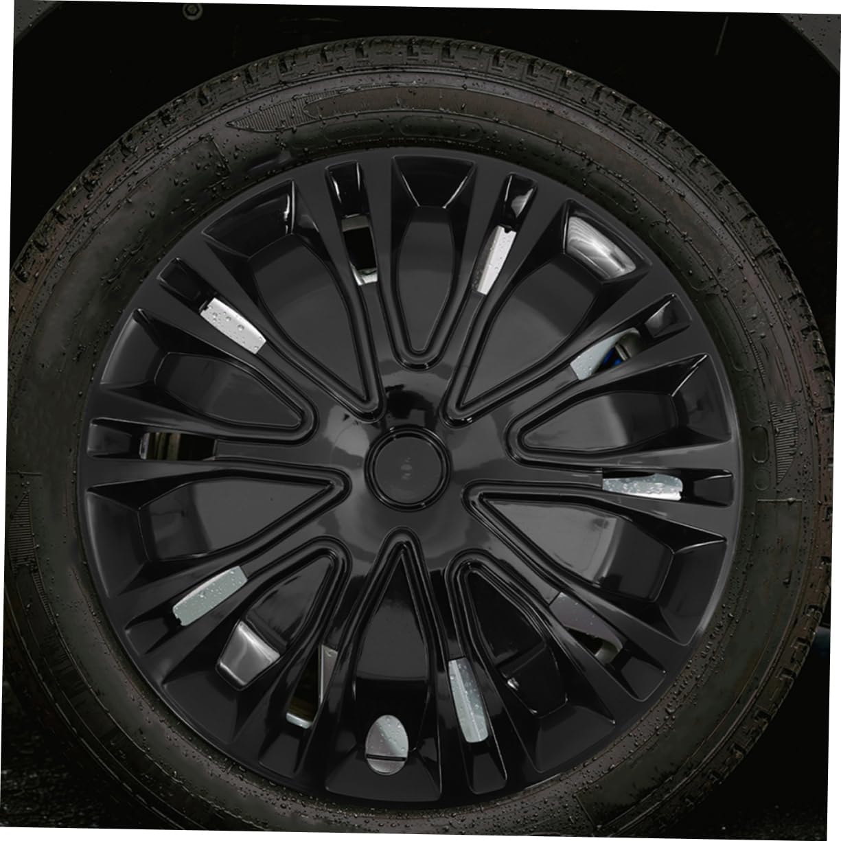 Beatifufu Automotive Wheel Hub Caps Stylish Car Rim Cover Hubcap Replacement for Car Wheel Rim Protector image number 3