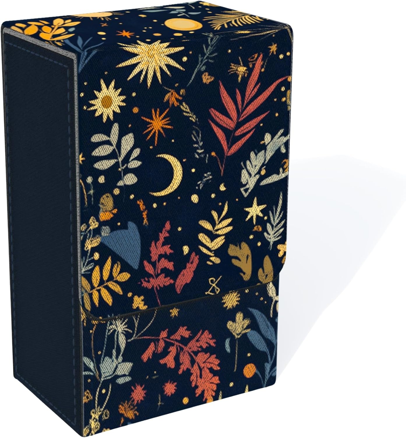 Boltquan Pearlized Pink Tarot Card Holder with White Interior &ndash; Fold-Top Case with Magnetic Lid Closure &ndash; Fits Standard Tarot Decks &ndash; Outer Dimensions 5.39 X 3.38 X 2 Inches (Pearlized Pink)