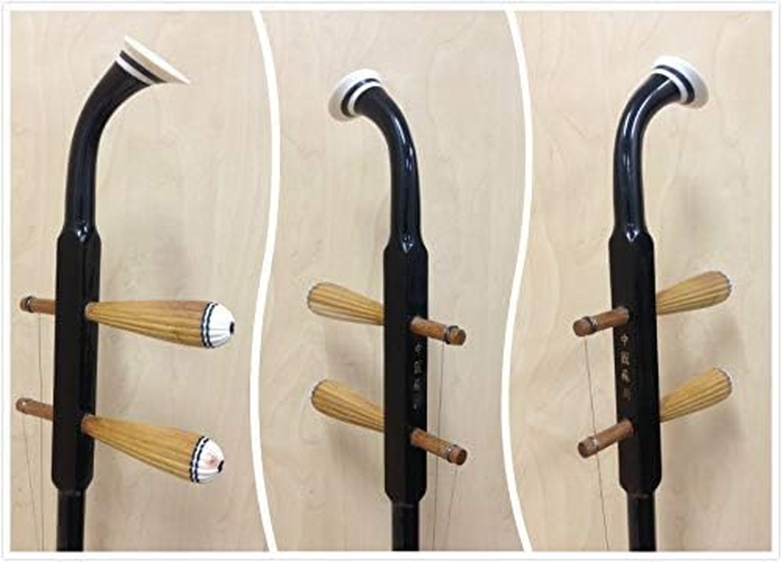 Chinese 2-Stringed Fiddle,Erhu, Solid Timber Body,Neck + Foam Case, Extra String