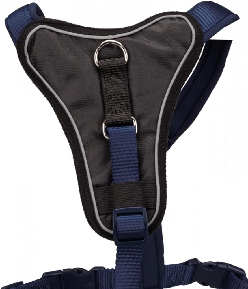 TRIXIE Dog Premium Y Harness, M - L: 60-70 Cm/20 Mm, Indigo (Advent-03)