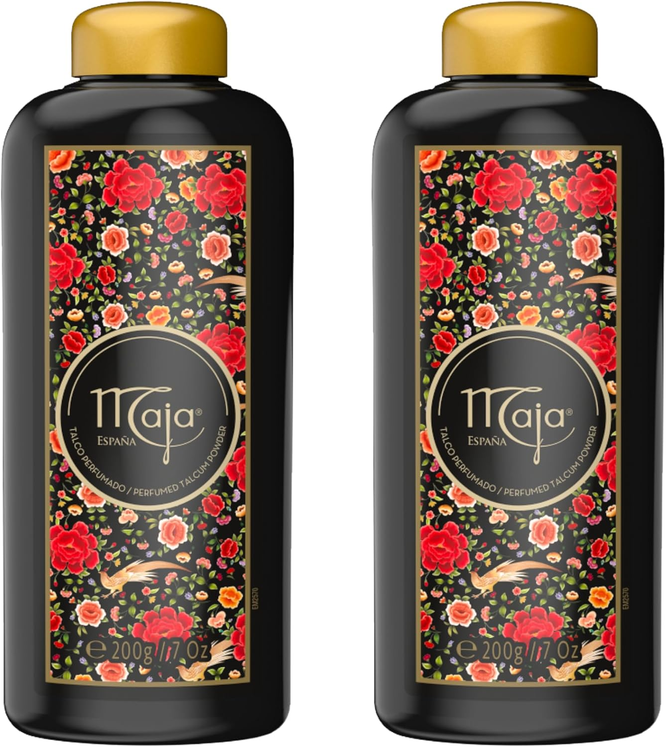 Maja Perfumed Talcum Powder-Talco Perfumado 7 Oz. 2-PACK