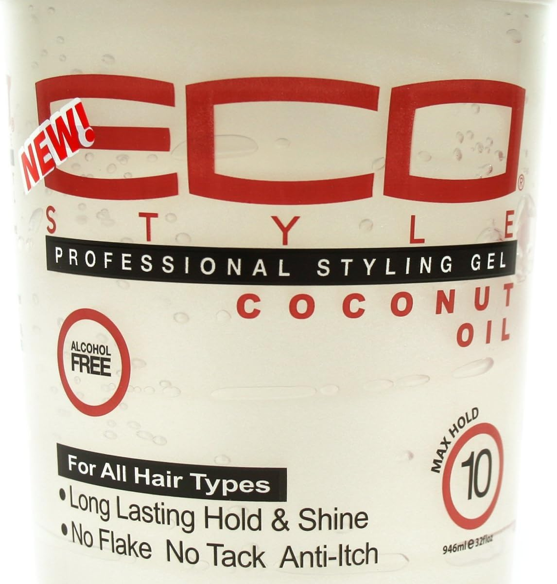 Eco Style Gel Coconut Oil, 32 Ounce
