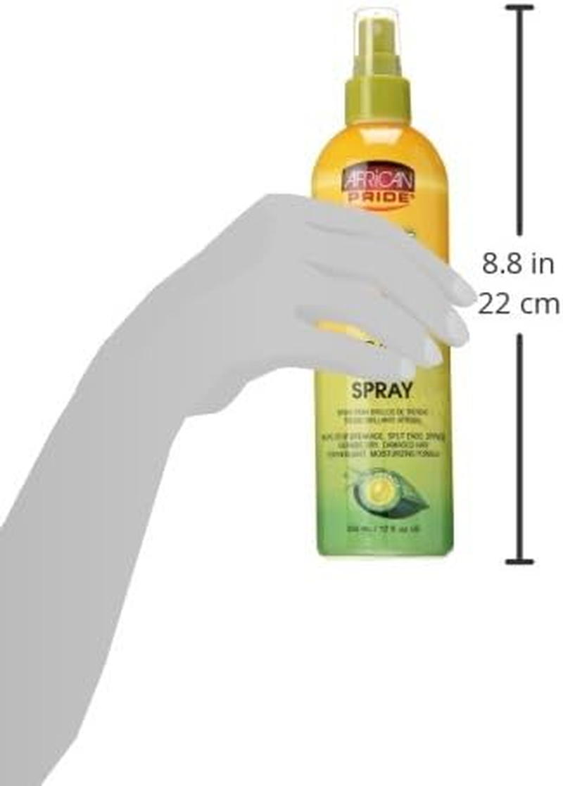 African Pride Olive Miracle Braid Sheen Spray, 12 Ounce image number 2