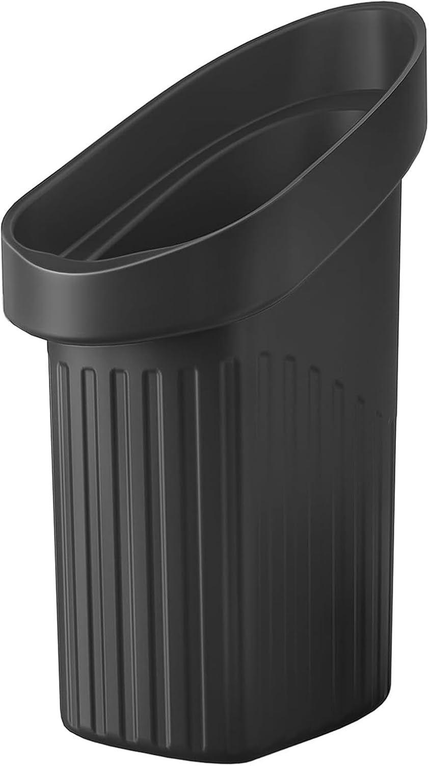 Car Door Organizer for Tesla Model Y Juniper 2025 2026 & Model 3 2024-2026 Highland, Silicone Front Door Side Storage Box Mini Trash Can, Waterproof Garbage Organizer for Tesla Model 3/Y 2016-2026 image number 6