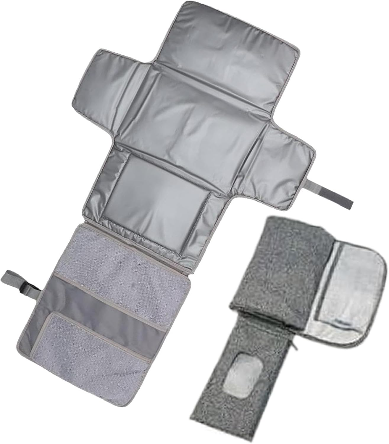 Portable Diaper Changing Station, Outdoor Diaper Mat, Compact Changing Station, Waterproof Changing Pad, Travel Changing Station, Reusable Diaper Mat, Baby Changing Station, -The-Go Diaper Mat image number 4