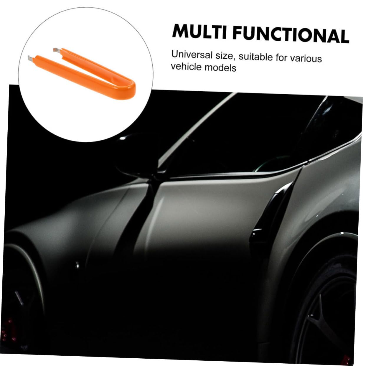 DINHEAROM 2Pcs Car Fuse Puller Multipurpose Vehicle Fuse Extraction Tool Keycap Puller Clip Tool Auto Robust for Automotive Repairs image number 1