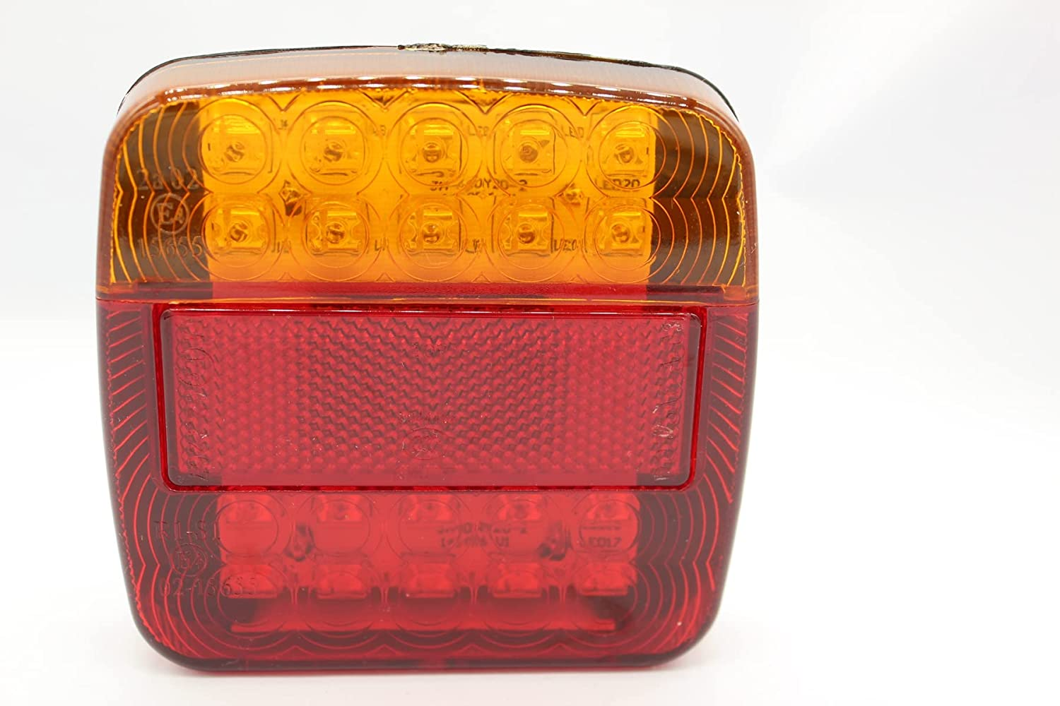 Pair 26LED Trailer Lights Taillight Stop Indicator 4WD Boat Truck IP65 with Plate LED image number 4