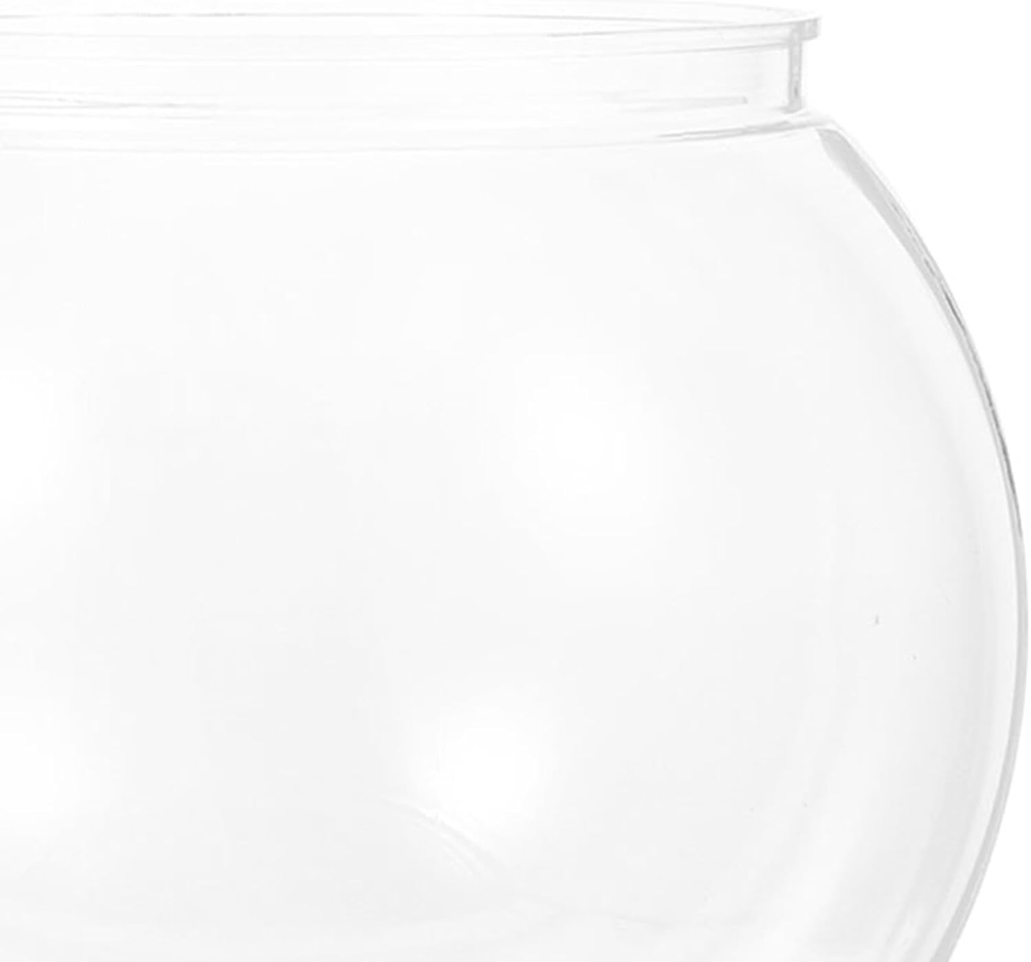 BUGUUYO round Fish Bowl Small Hydroponic Planter Globe for and Aquatic Pets Elegant Floral Container for Wedding Centerpieces Offices and Home Decor image number 4