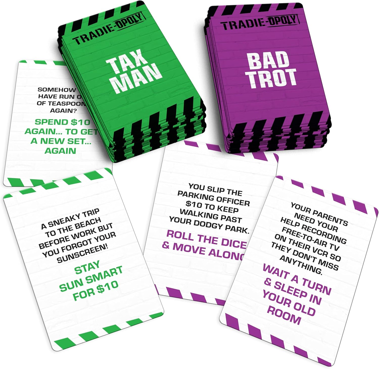 Tradie-Opoly Board Game | Aussie Tradie Edition | Fun Family Game Night for 2+ Players | Ages 12+ | Cheeky, Fair Dinkum for Tradies | Hilarious Aussie-Themed Monopoly-Style Game image number 3