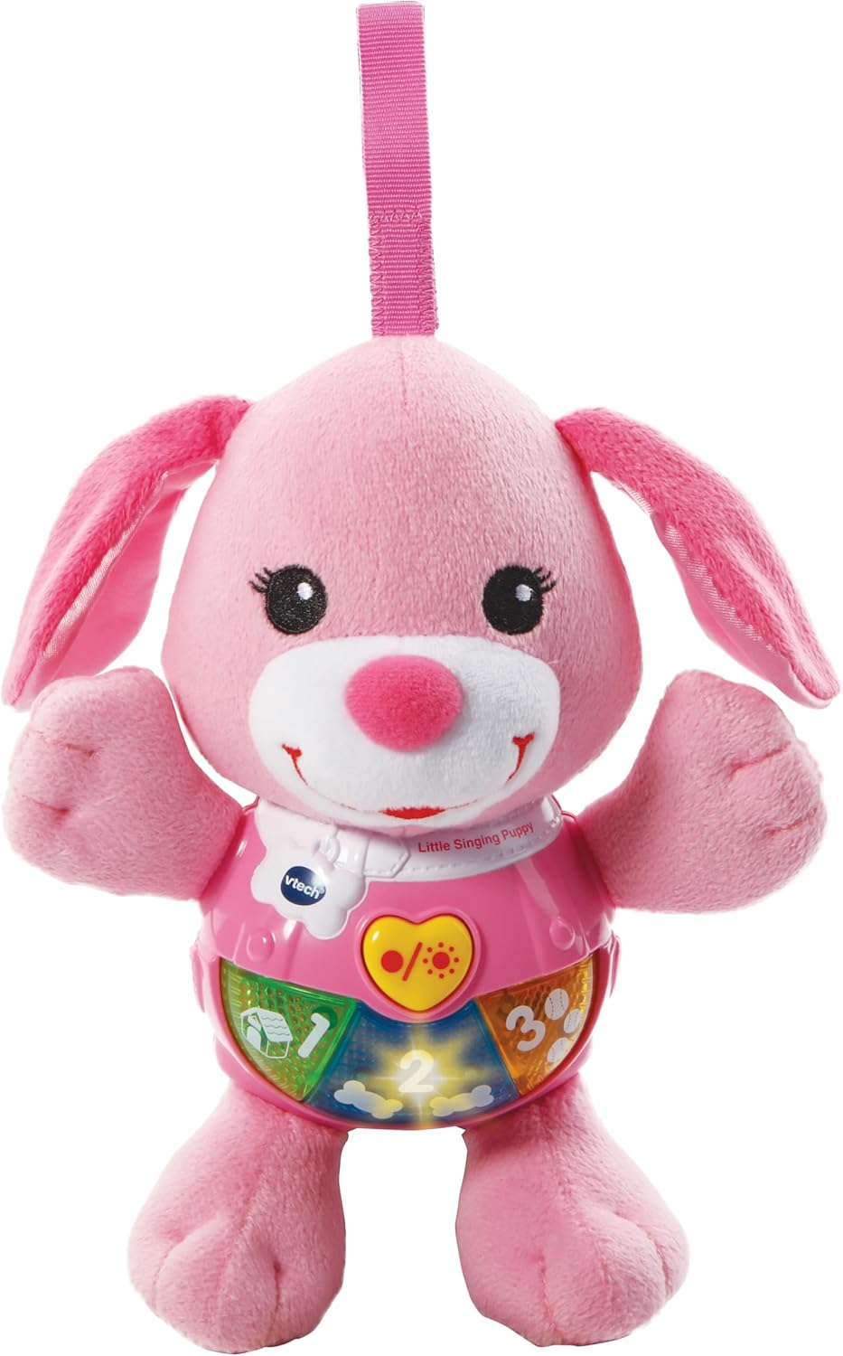 Vtech Little Singing Puppy - Interactive Activity Plush - 502353 - Pink image number 4