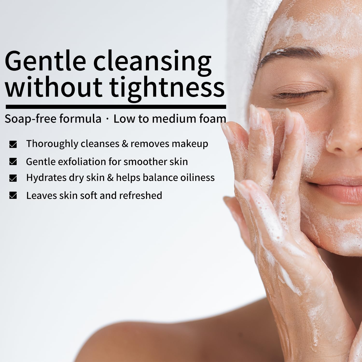 MISSEDSEN Rose Facial Cleanser & Rose Toner Set, Travel Size Skincare Kit | 100Ml Each | Hydrating, Soothing Perfect for Dry Skin image number 2