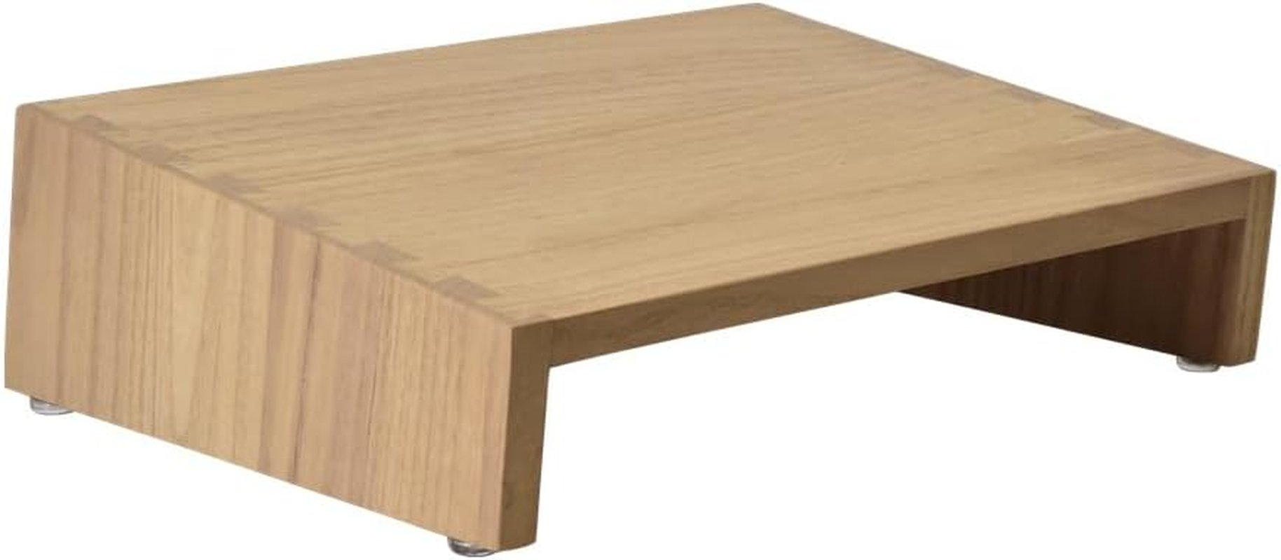 Kirigen Wood Under-Desk Foot Rest with Hight Adjustment -Portable Ergonomic Footrest Support Improves Posture and Circulation - Desk Foot Stool Elevate Foot Leg Wooden TT-NA