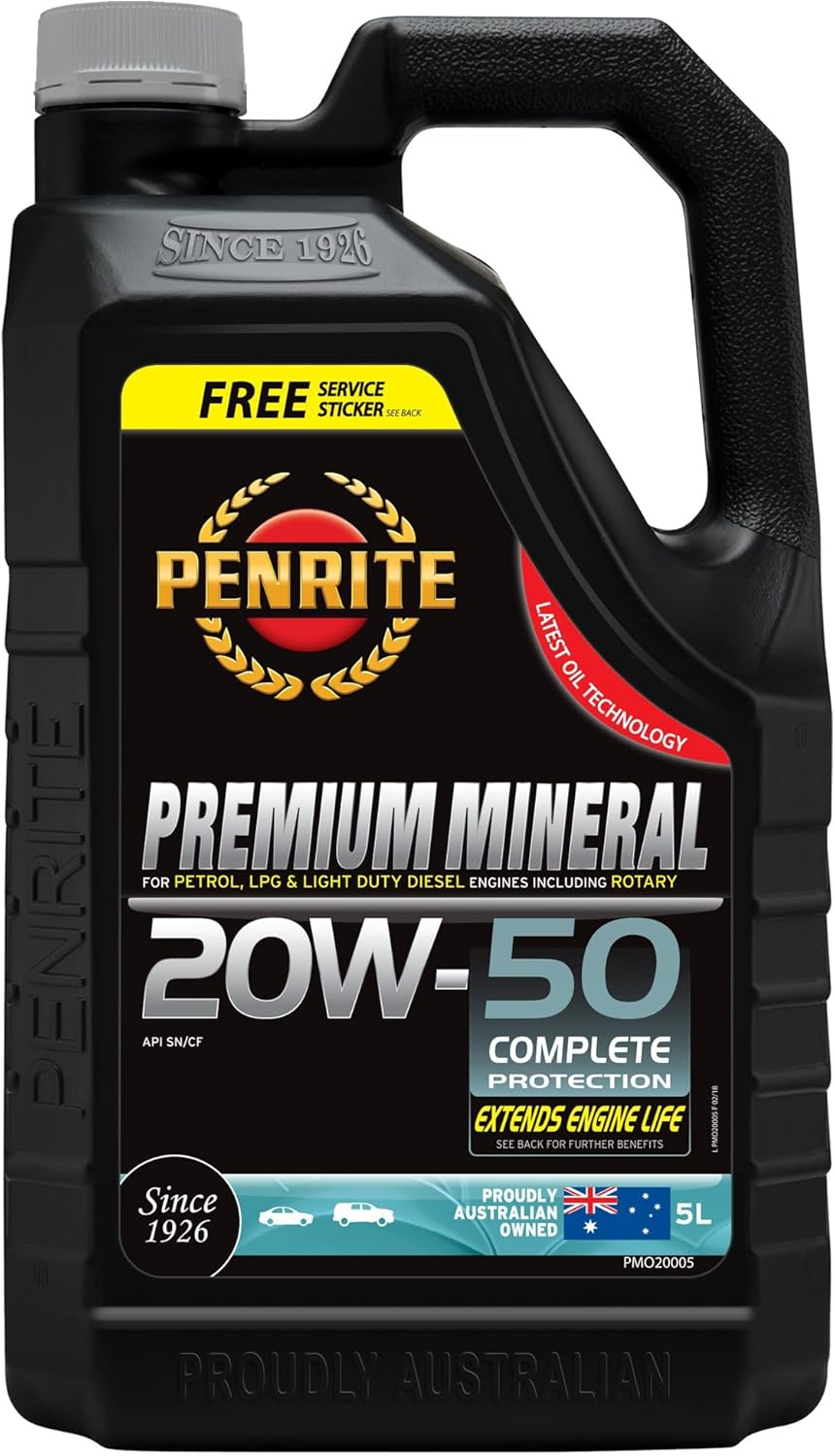 Penrite 20W-40 Premium Mineral Engine Oil 5 Litre
