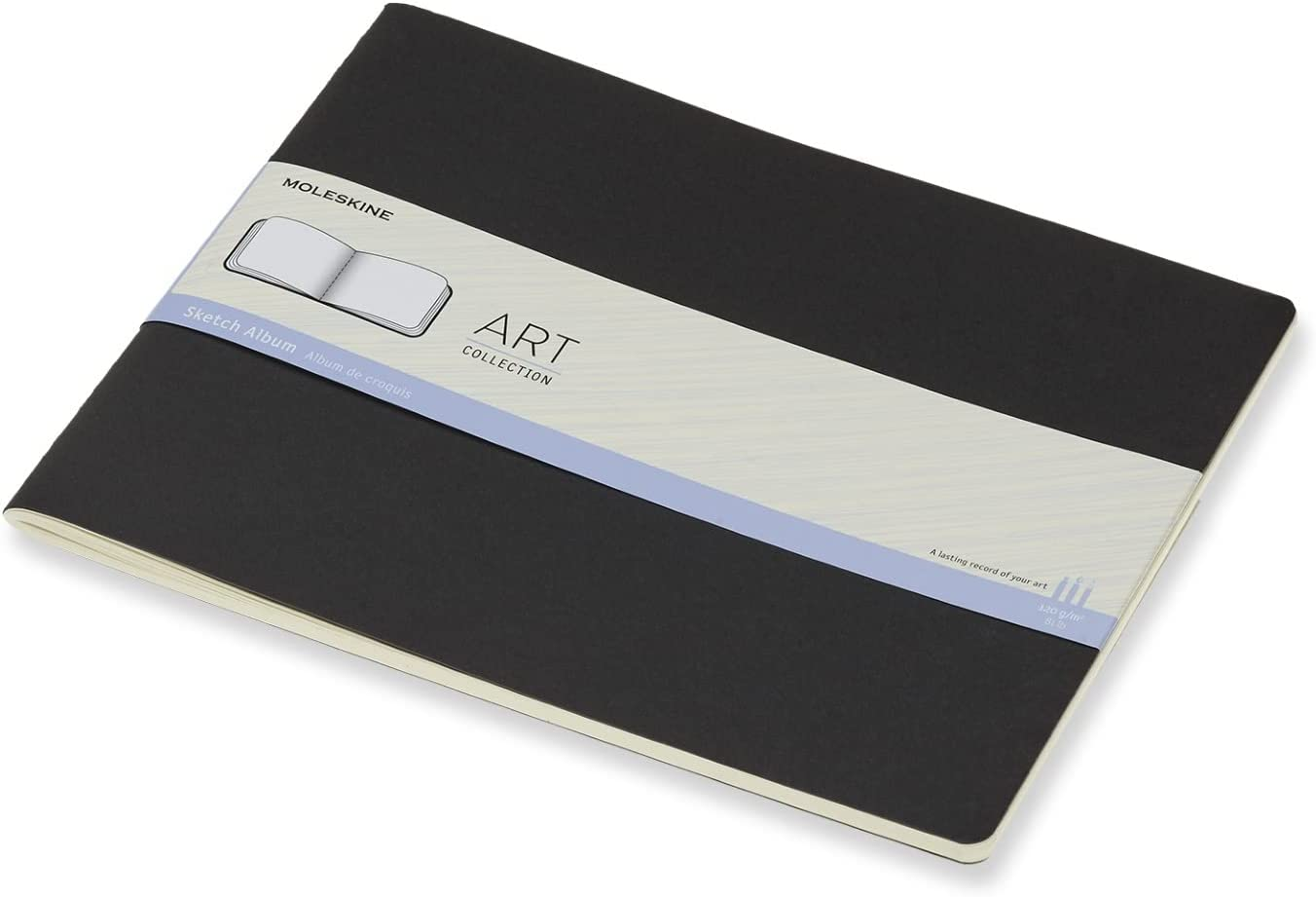 Moleskine ARTSKA2 - Art Cahier Sketchbook - Plain - Pocket - Black