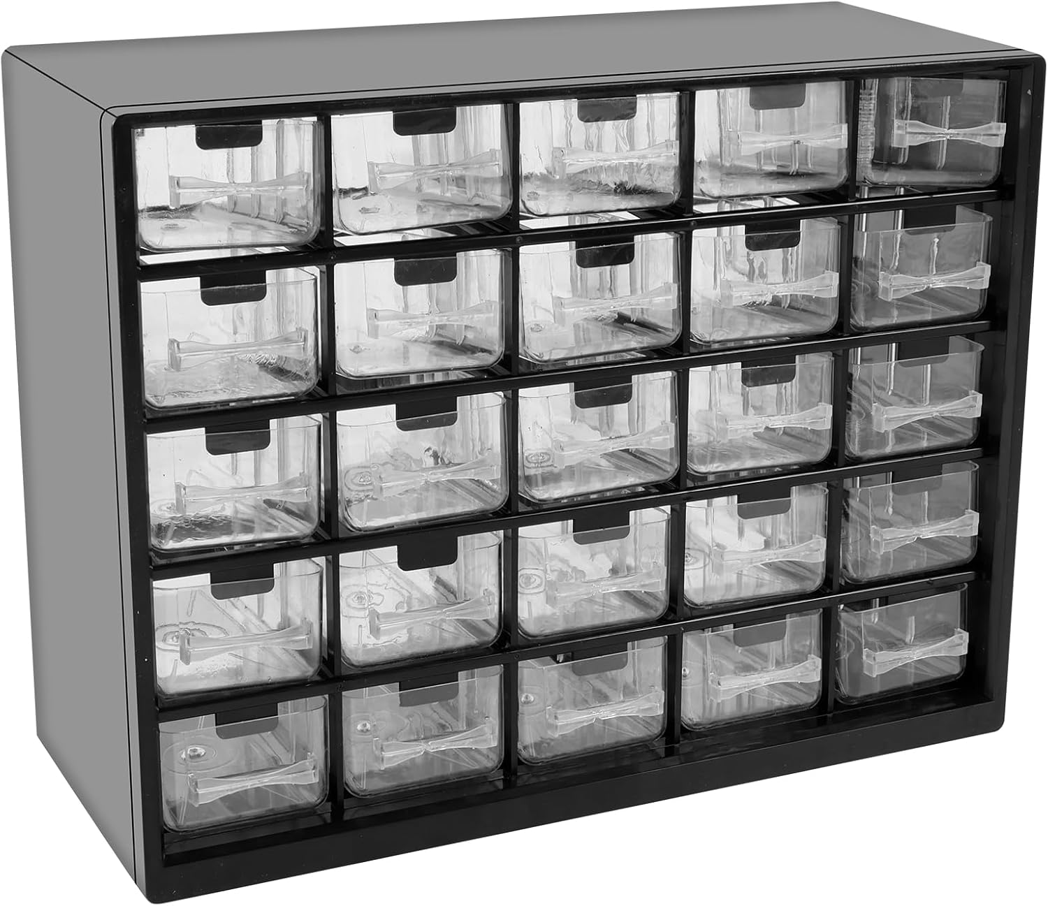 25 Drawers Stackable Organizer Cabinet with 50 Removable Dividers Desk Drawer Organizer Box Stackable Desktop Craft Drawer Cabinet for Hardware Craft 11.5&times;8.9&times;4.8 Inch image number 4