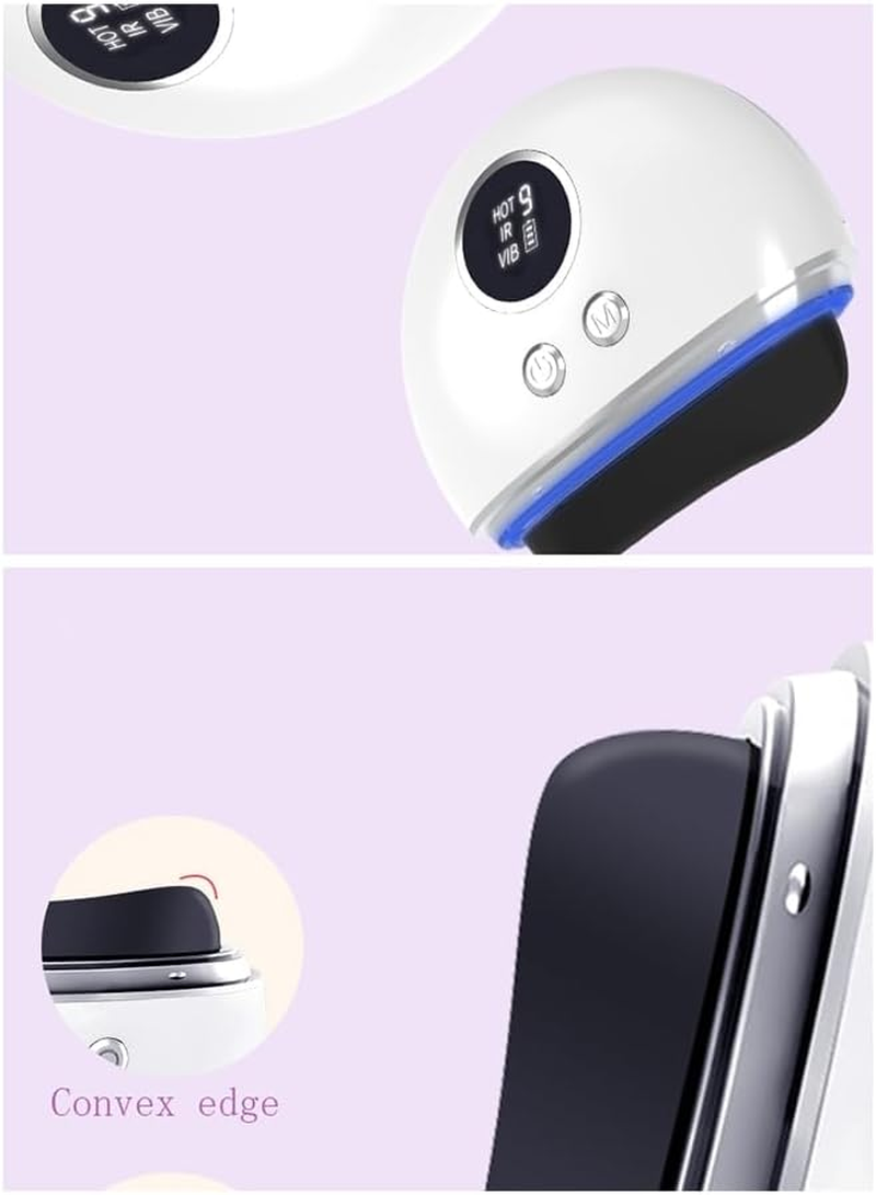 Peakloong Electric Scraping Board Red Bian Stone Hot Compress Lifting Relaxation Guasha Massage White image number 1