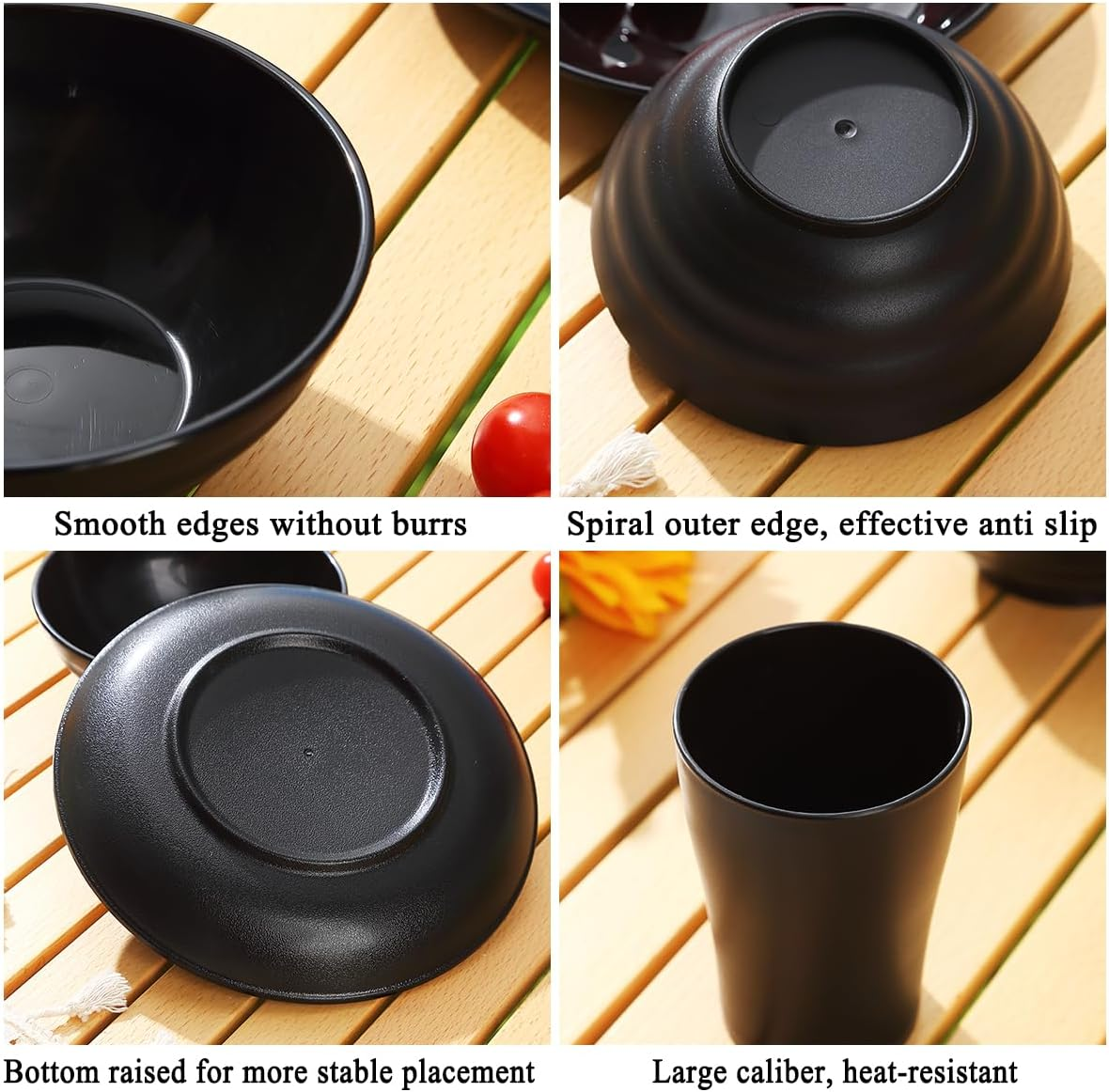 Kyraton Utensilios Para Acampar Para 1, Kit De Desorden Para Acampar, Equipo De Campamento Incluye Cuchillo, Cuchara, Juego De Cubiertos De Tenedor, Taza, Taz&oacute;n, Plato - 2.2 Person image number 2