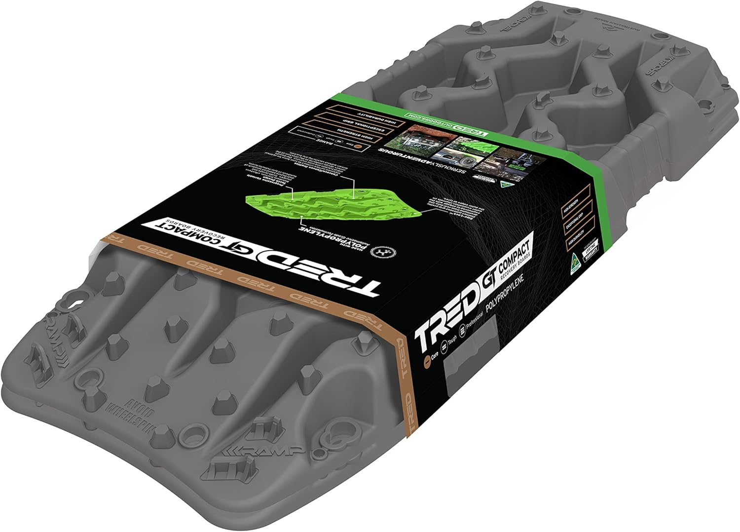 TRED GT Compact Recovery Board Device, Gun Metal Grey