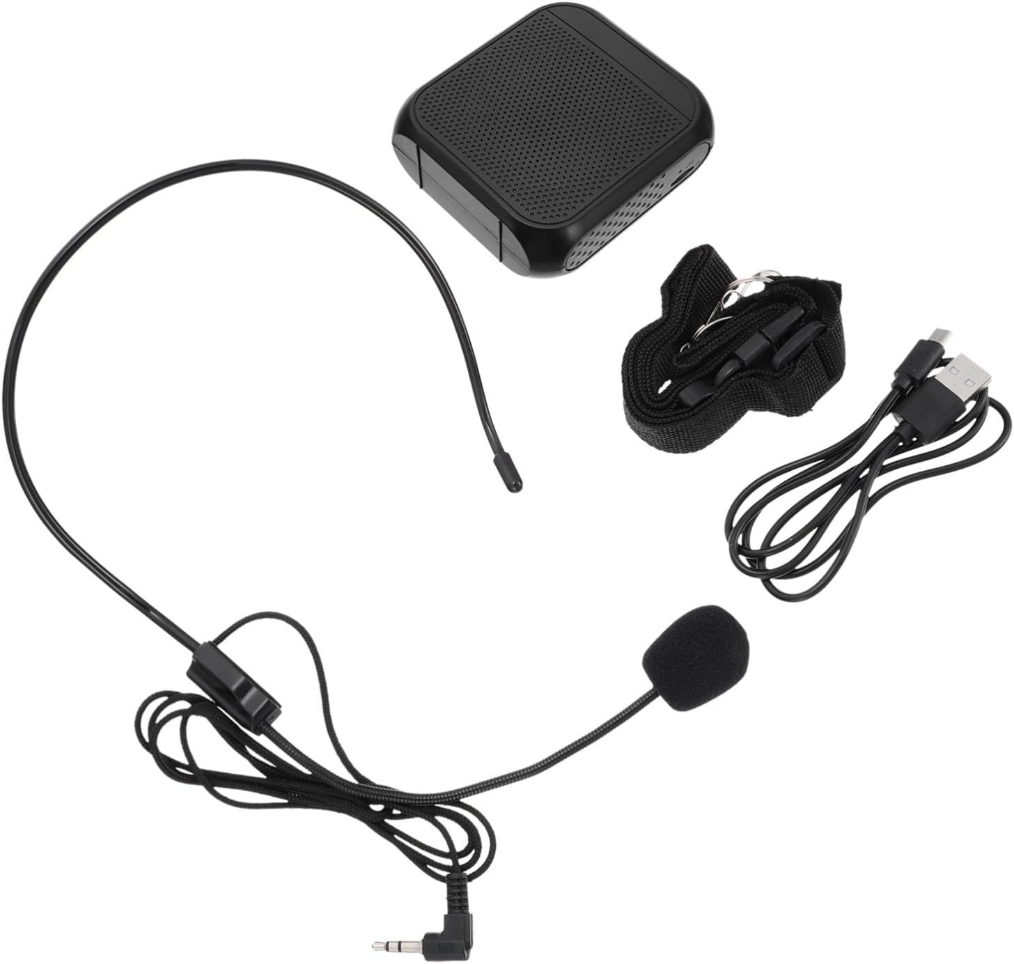 DECORNIJIA Wireless Voice Amplifier Portable Speaker Compact Sound Amplifier for Teachers with Rechargeable Battery Loud Audio for Presentations and Outdoor Use image number 2