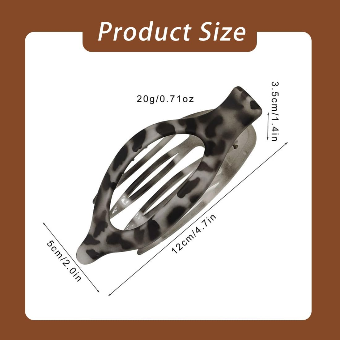 GGUFAY Women'S Thin Hair Clips, Large French Hair Clips, Hair Clip for Women, Pack of 4