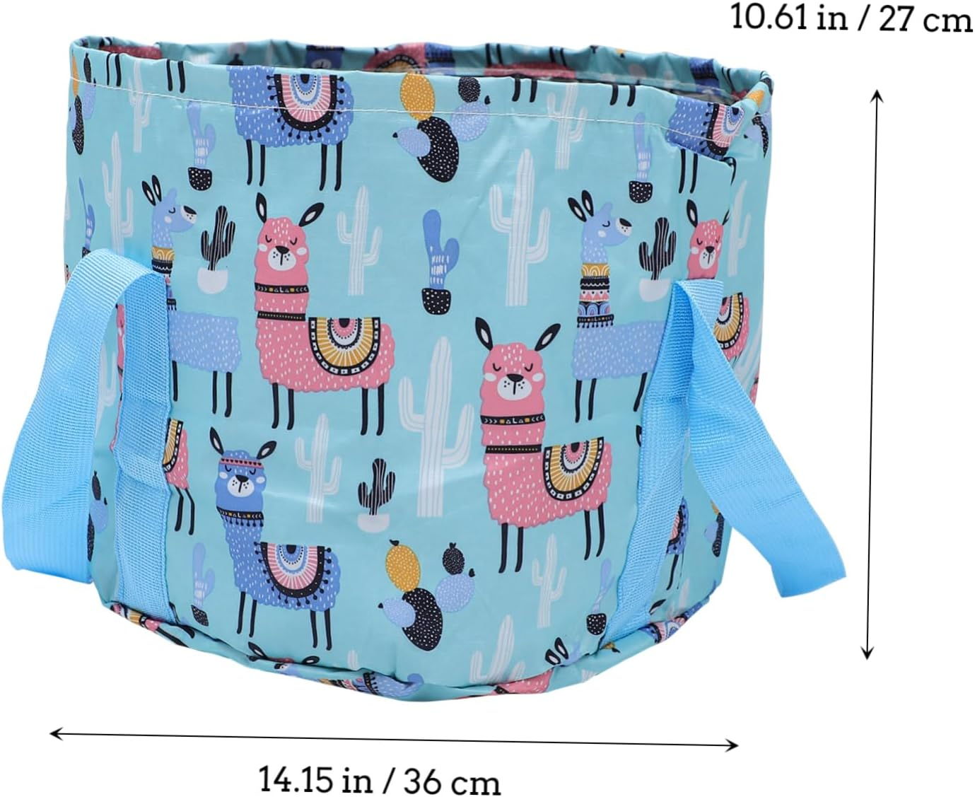 PLAFOPE Foldable Foot Soaking Bath Basin Multi-Use Soaking Bucket for Home Travel image number 4