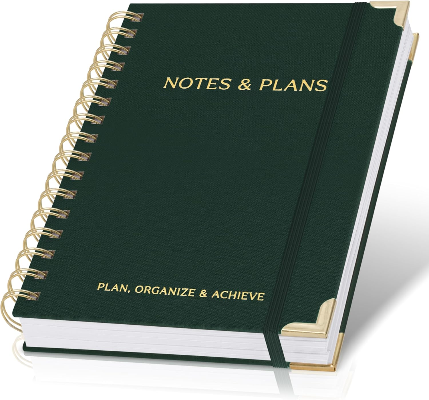 Aesthetic Daily Planner and Notebook with Hourly Schedule - Aesthetic Spiral to Do List Notepad for Work/Home to Organize Tasks and Appointments - Stylish School/Office Supplies Book for Women