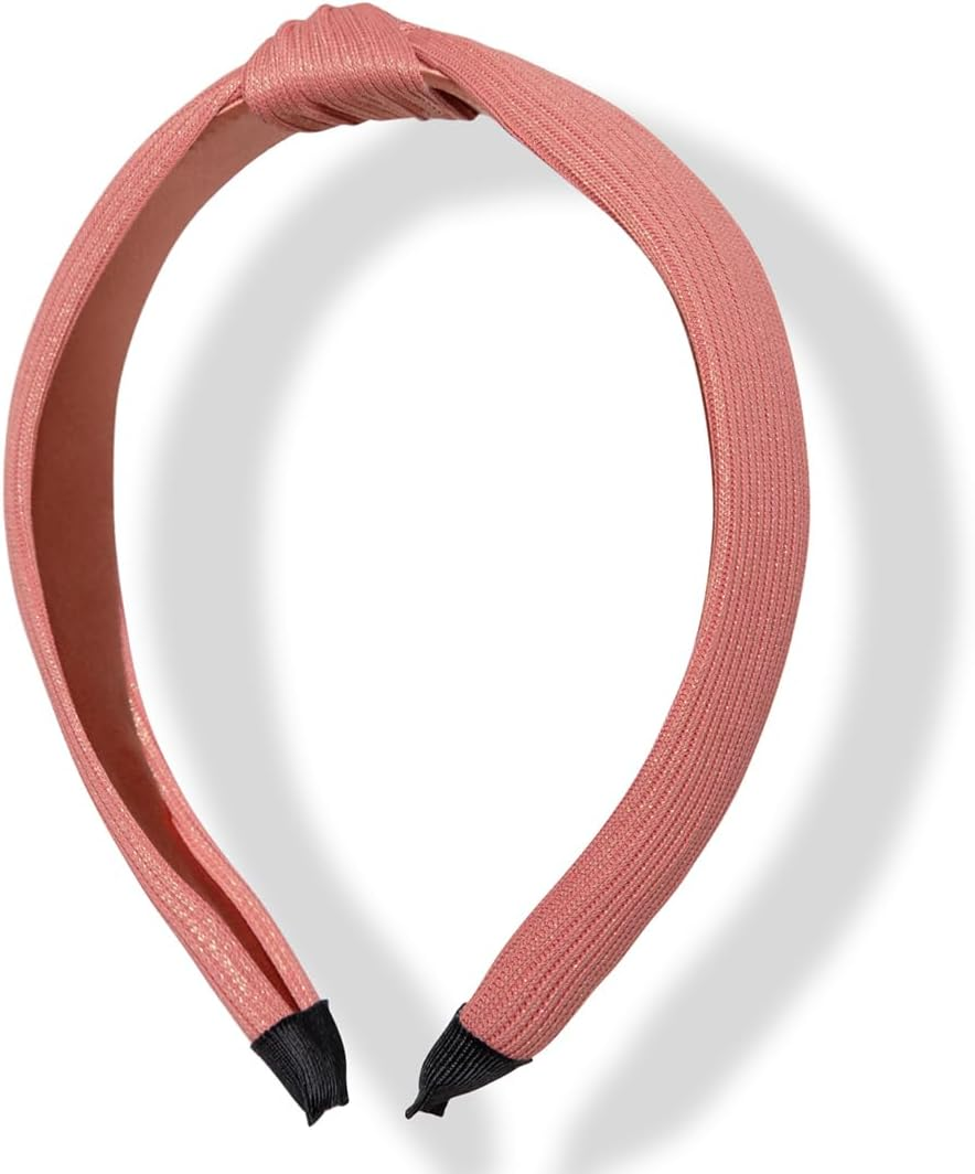 Radhu & Kabby Headband for Women | Plain Turban Hair Bands | Fashion Cross Knot Headbands | Daily Fashion Hair Accessory Set | Pack of 6 | Smooth and Comfortable | Multicolor image number 3