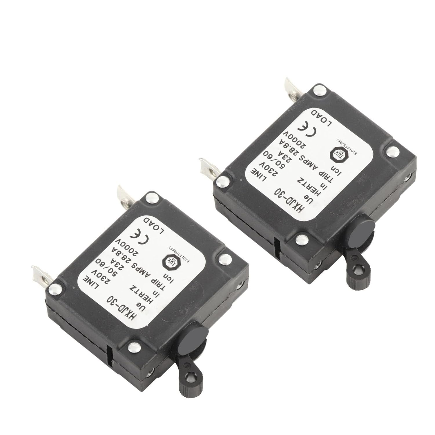 23A Circuit Breaker, Portable Compact Generator Circuit Breaker, Made of Iron, Practical Design, Easy Installation, Reliable Performance image number 1