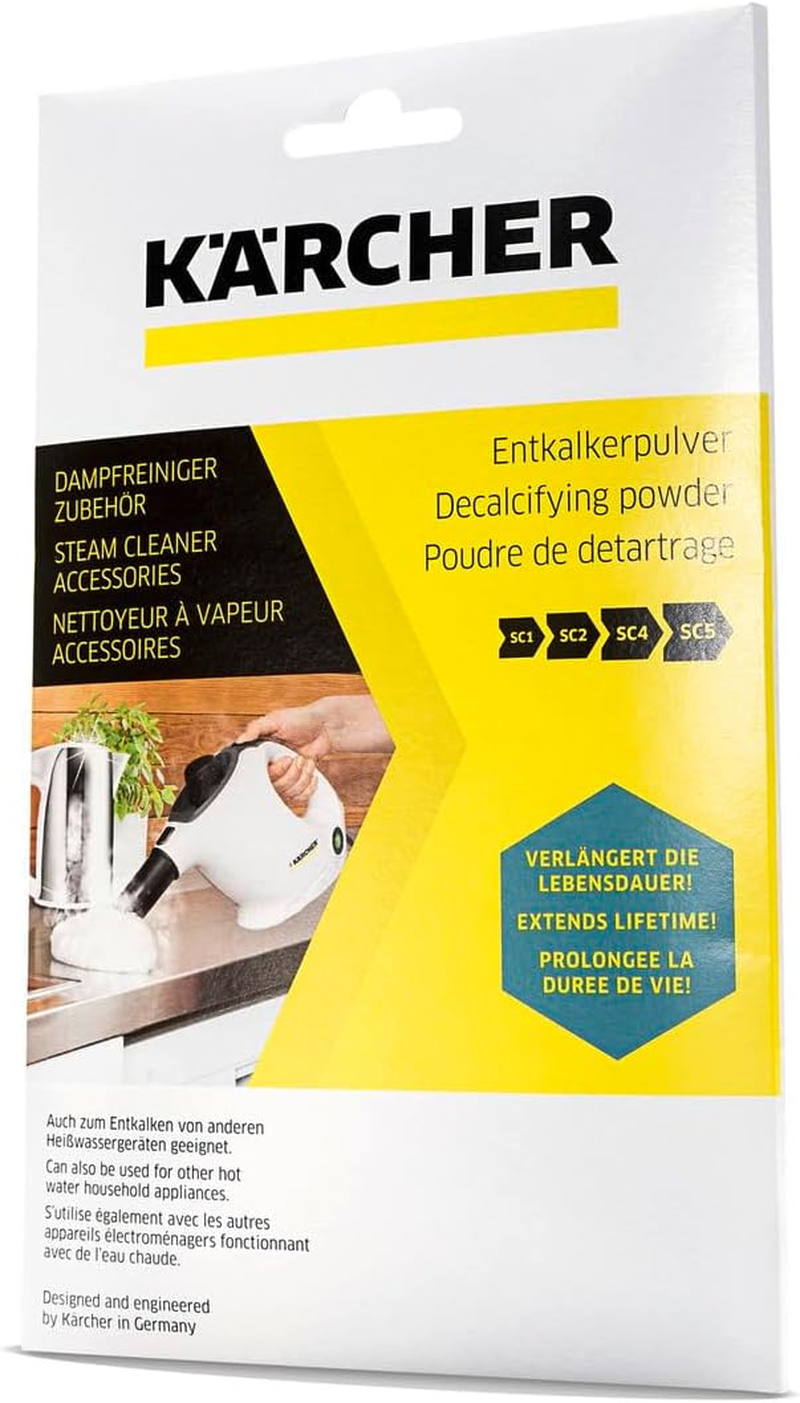K&Auml;RCHER Descaling Powder, 6 X 17 G Each, White image number 2