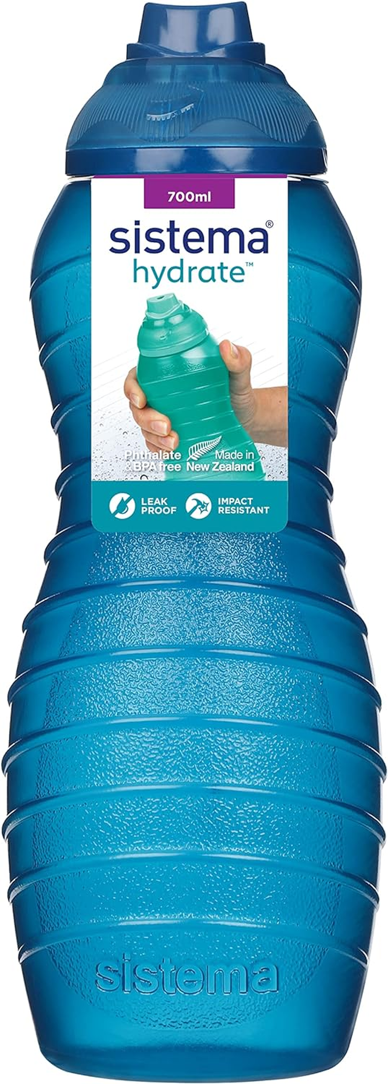 Sistema Twist 'N' Sip Collection Davina Bottle, 23.6 Ounces, Assorted Colors image number 1