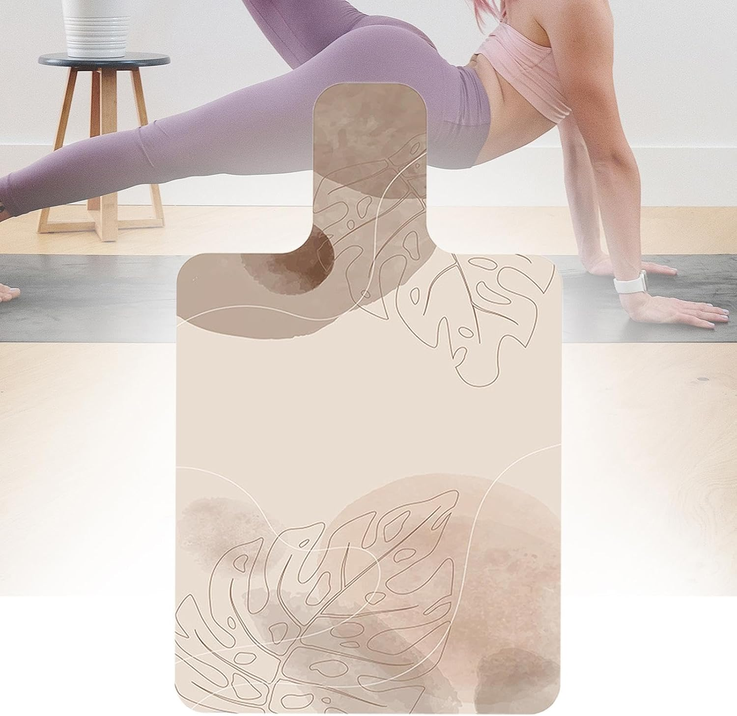 Aymzbd Pilates Reformer Mat Pilates Reformer Mat Non-Slip Thick Meditation Mat Soft Exercise Mat Reformer Blanket - Style D image number 6