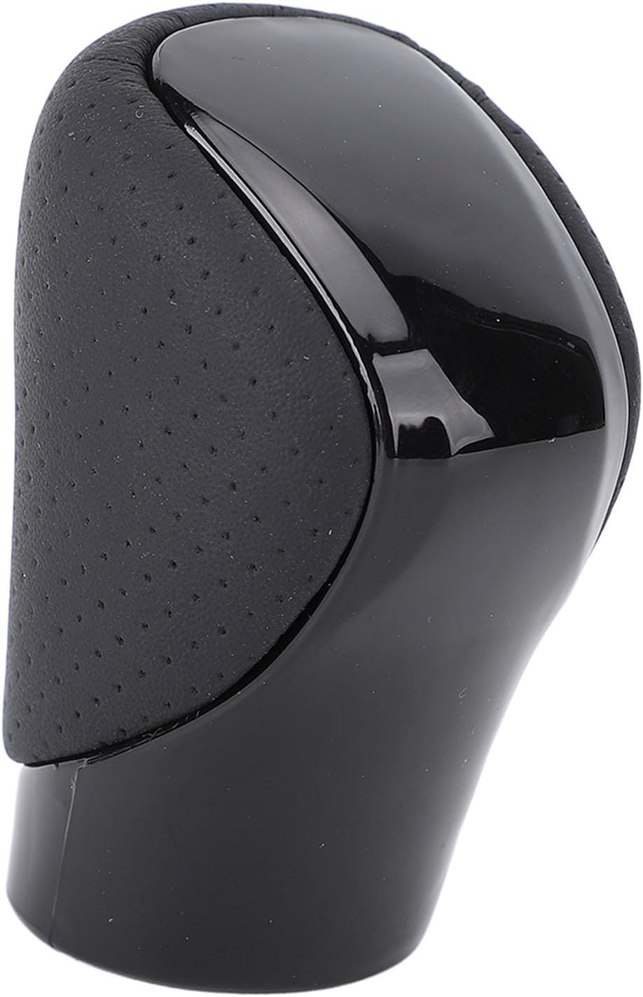 Gear Shift Knob, 33504 48110 E0 anti Slip Shifter Knob, Ergonomic Car Automatic Gear Stick Shift Knob Replacement for ES350 GS300 GS350 IS250 IS300 IS500, Easy (Silver) (Black) image number 6