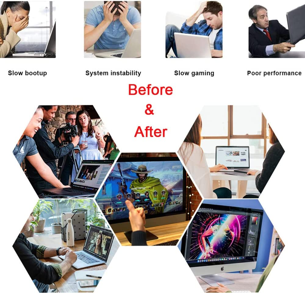 Dogfish 256GB SSD Nvme Pcie Gen3X4 M.2 Upgrade for Macbook, Internal Solid State Drive for Macbook Pro A1708 (2016-2017)