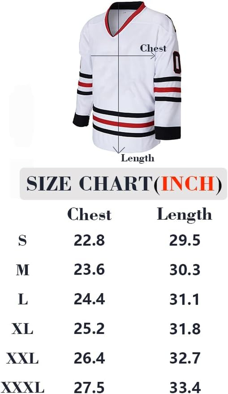 Kekambas #00 Clark Griswold X-Mas Christmas Vacation Mens Movie Hockey Jersey White Stitched image number 4