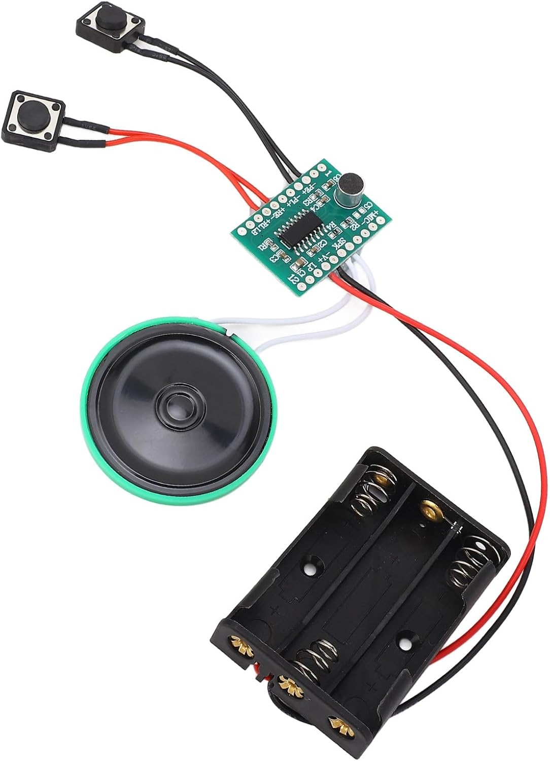 Recordable Voice Sound Module for DIY Greeting Cards, 30 Seconds, Christmas and Gift Cards