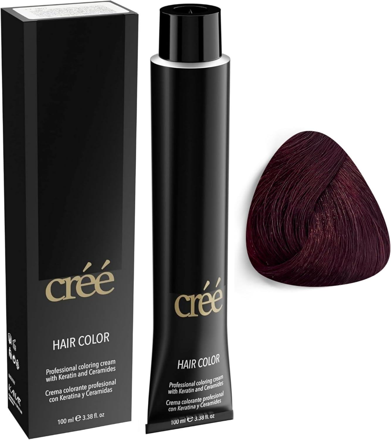 Cr&eacute;&eacute; Professional Permanent Hair Color 100Ml 3.4 Fl.Oz. (Irisee Dark Red Blond 6.62)