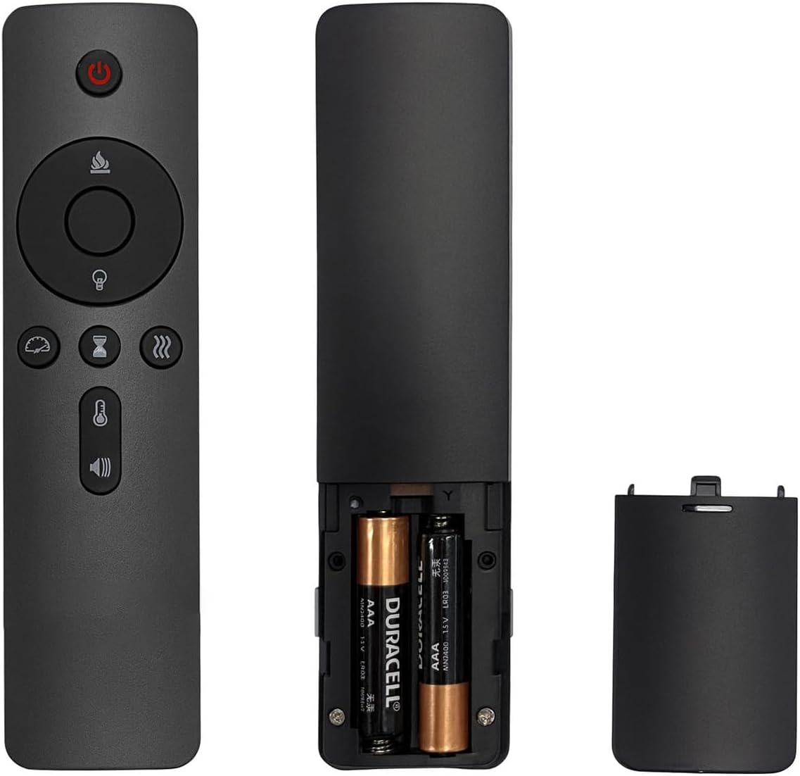 Modaliving Lucerne Series Electric Fireplace Heater, Wall Mounted, Recessed or Freestanding Design with Multi-Colour Flame Effect, Smartphone App and Remote Control (50 Inch)