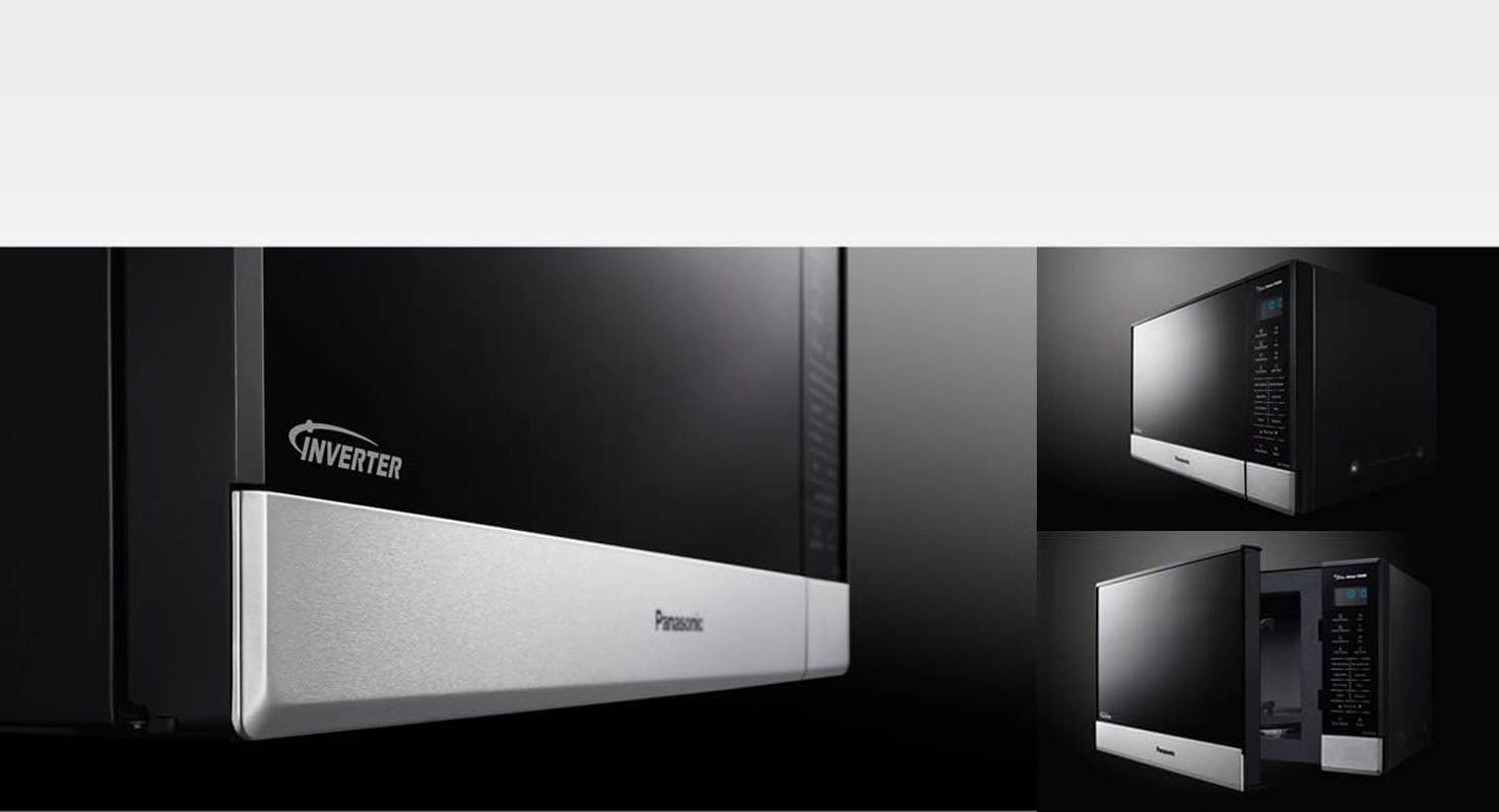 Panasonic 32L 1100W Inverter Sensor Microwave Oven, Black (NN-ST665BQPQ) image number 4