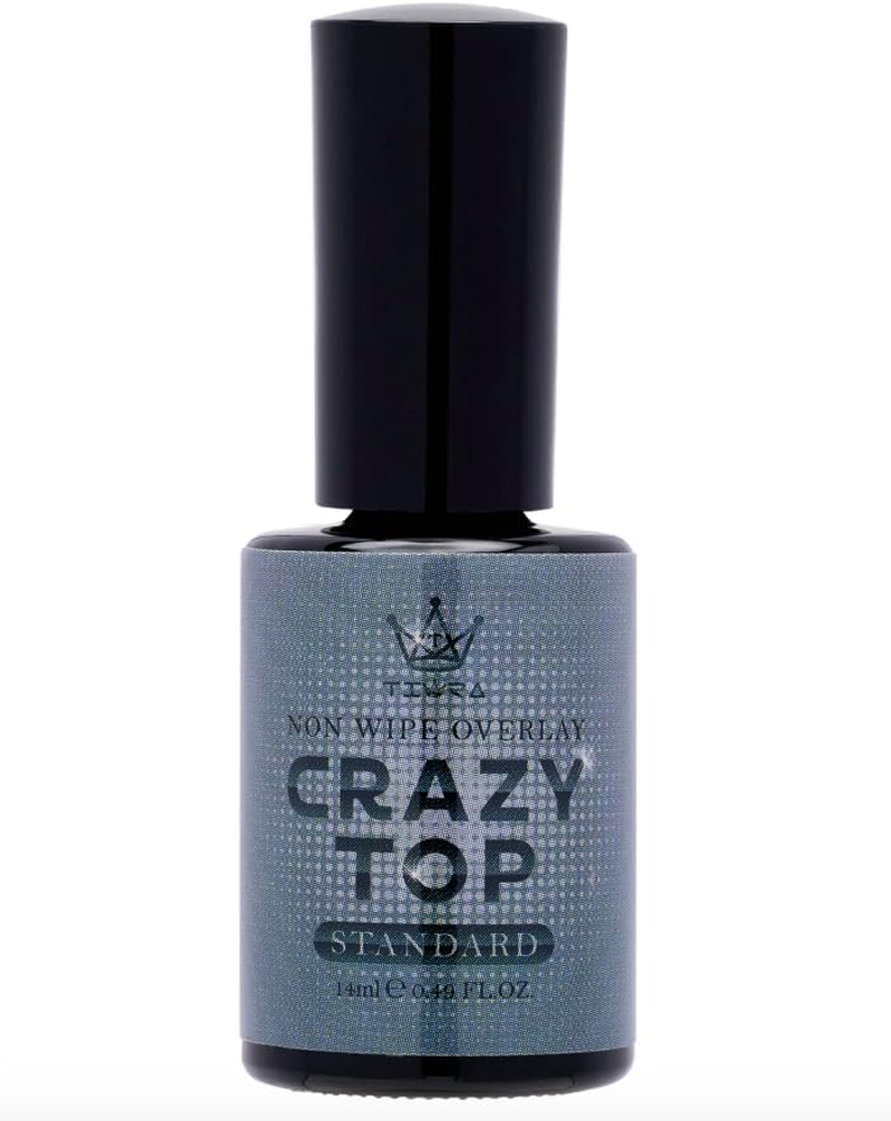 GRACIA X Jin.B Crazy Top Gel Standard Bottle No Wipe Medium Viscosity Overlay & Top Gel 14Ml (Standard)