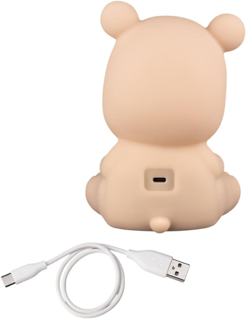 Tonies Night Light - Sleepy Bear Audio Play Character from Sleepy Friends | Warm Glow | 75 Minutes of Beautifully Composed Melodies | Record Your Own Bedtime Stories image number 1