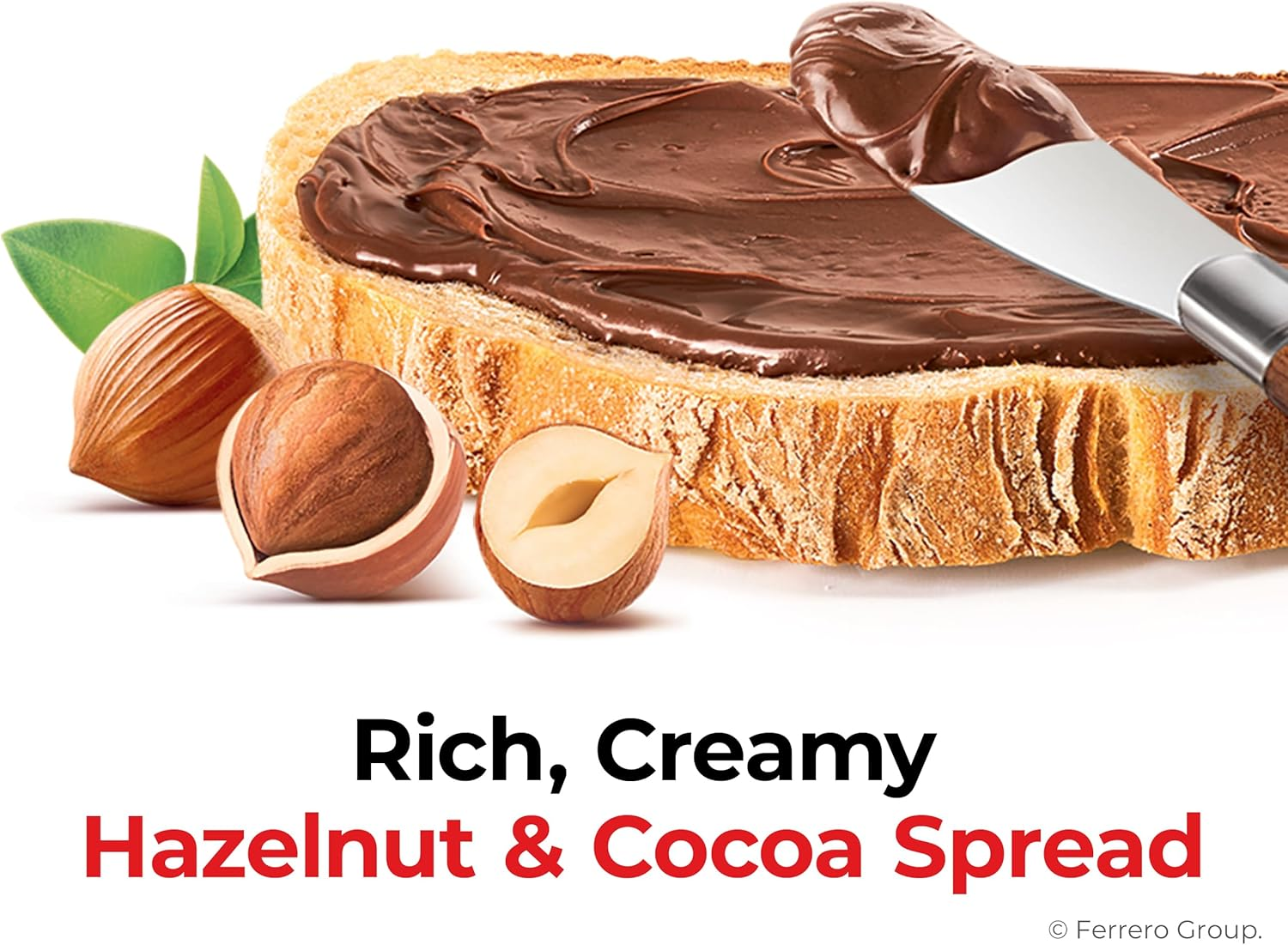 Nutella Chocolate Hazelnut Spread, Single Serve Mini Cups, Perfect Topping for Pancakes, .52 Oz Each, 120 Count image number 3