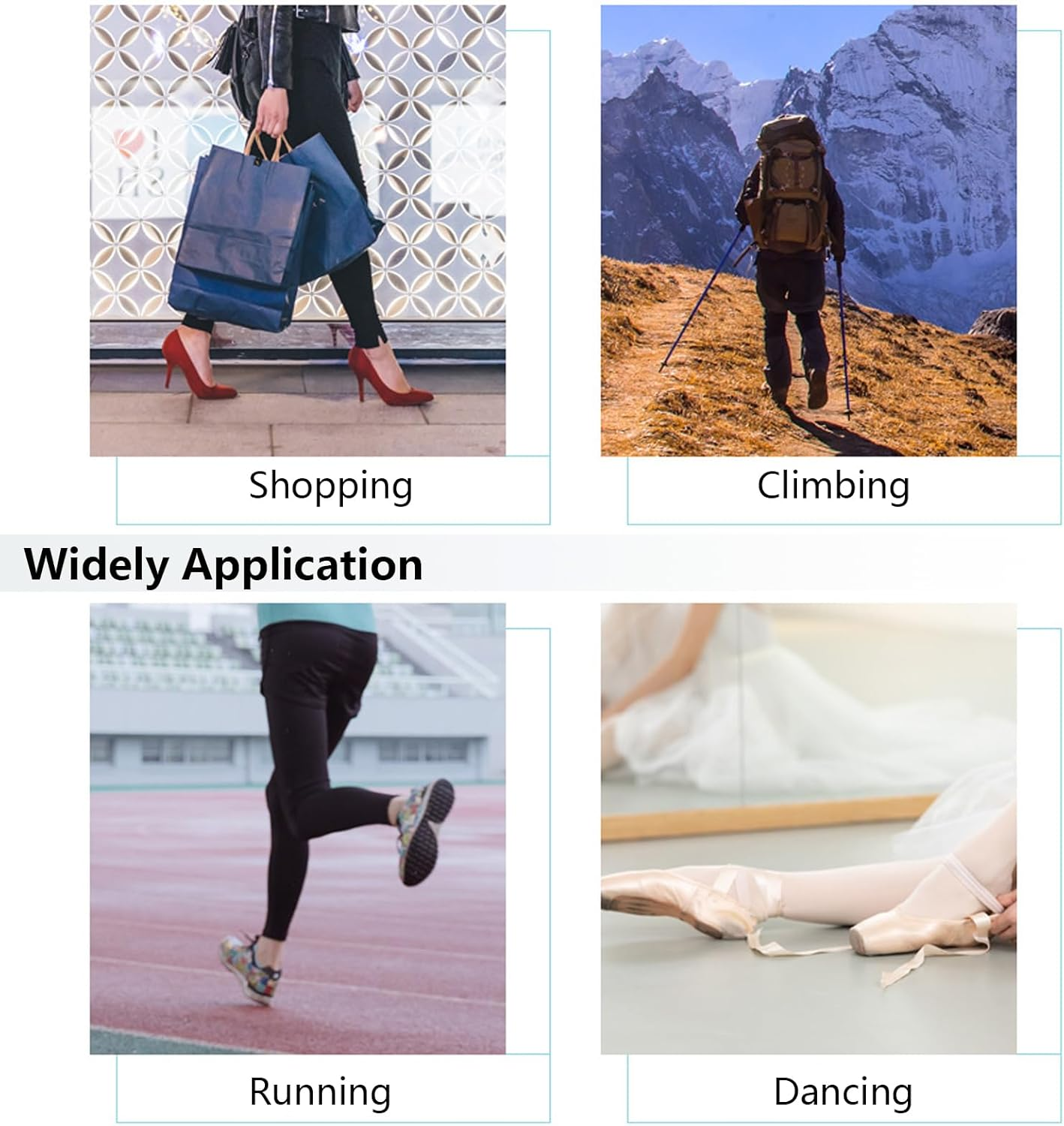 40Pcs Blister Bandages Hydrocolloid Bandages, Betterjonny Gel Blister Pads Invisible Gel Heel Stickers Cushions for Foot, Toe, and Heel Blister Prevention and Recovery (4 Styles) image number 4