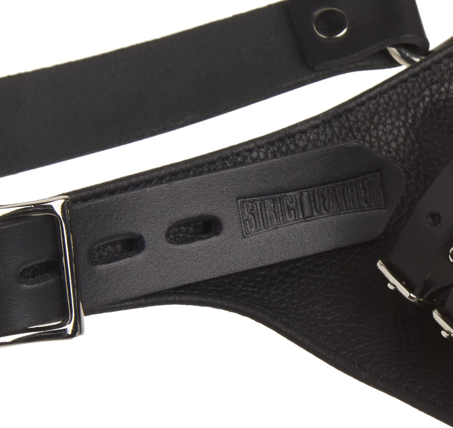 Strict Leather Harness with 3 Penile Straps image number 3