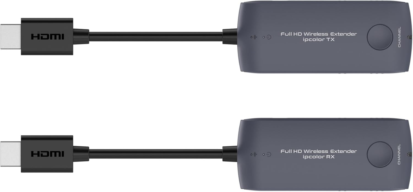 Premiumcord HDMI Mini Wireless Extender to 20 M, Full HD 1080P 60Hz, 5Gbps, HDMI1.4, HDCP2.2, Black image number 1