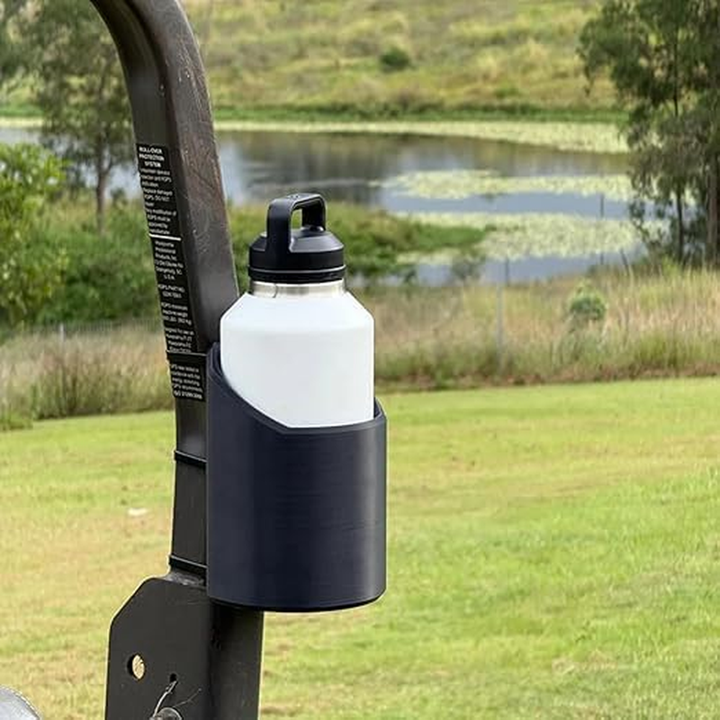 Leanockesa Cup Holder-Magnetic Bottle Mount- Fits on Fridge,Golf Cart,Lawnmower,Forklift, Bus or Ladder image number 6