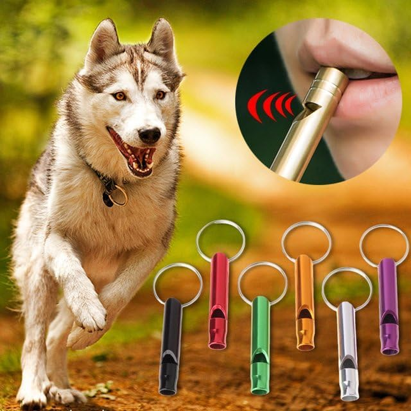 6 Pcs Colorful Ultrasonic Dog Training Whistles Metal Dog Training Whistles for Small Pet Dog Whistles Dog Flute Dog Whistles That Makes Dogs Come to You Dog Whistles That Makes Dogs Stop Barking image number 6