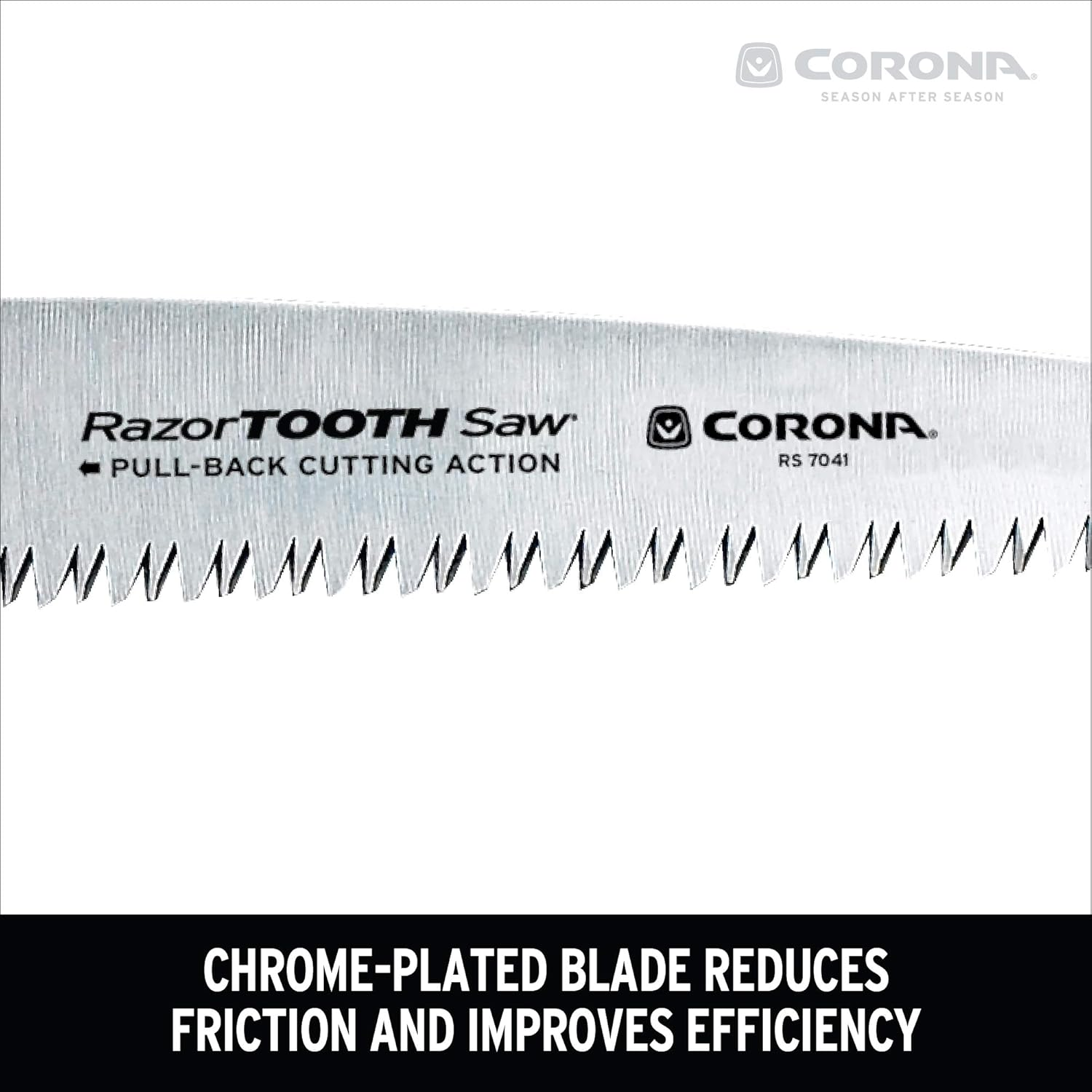 Corona RS 7041 Razor Tooth Folding Saw, 7-Inch Blade, Red image number 4