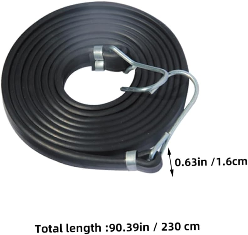 SOESFOUFU 2Pcs Luggage Straps Elastic Fastening Belt for Luggage Ratchet Tie down Straps image number 5